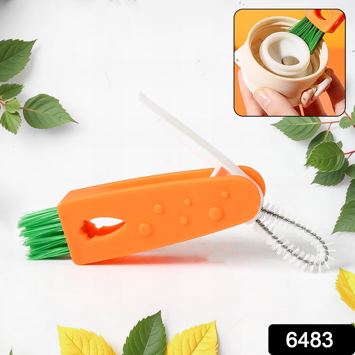 3-in-1 Multifunctional Cleaning Brush Set – Mini Bottle, Cup & Lid Cleaner (1 Pc) 3-in-1 Multifunctional Cleaning Brush Set – Mini Bottle, Cup & Lid Cleaner (1 Pc)